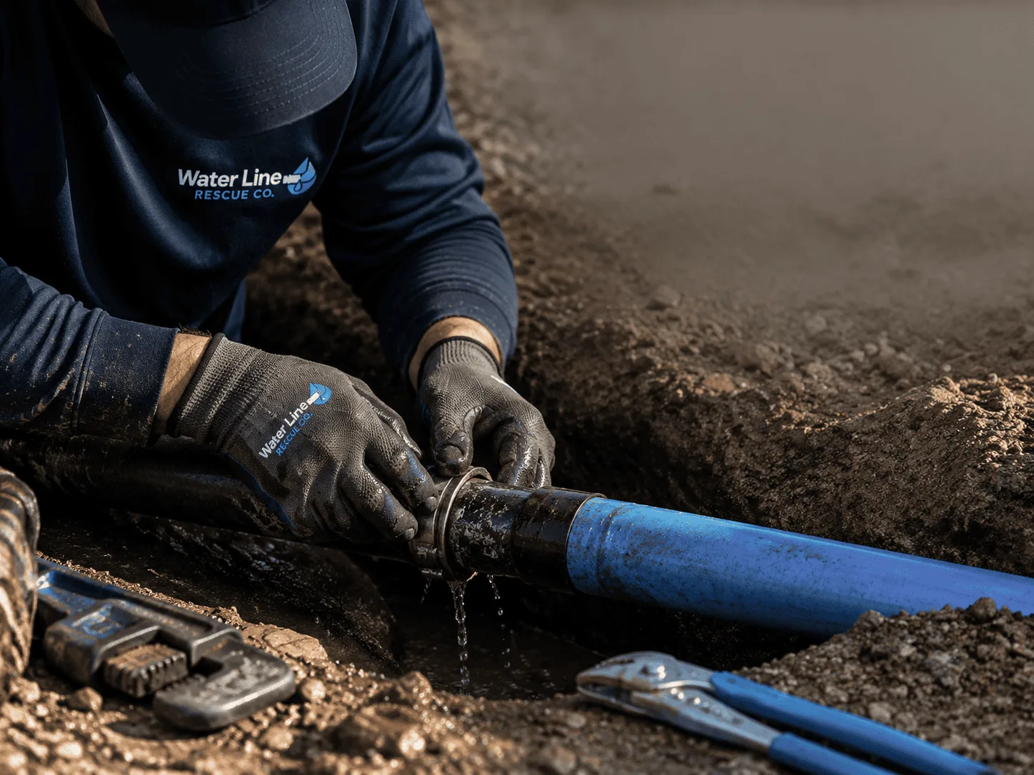 Why choose Water Line Repair in Redbird, OK